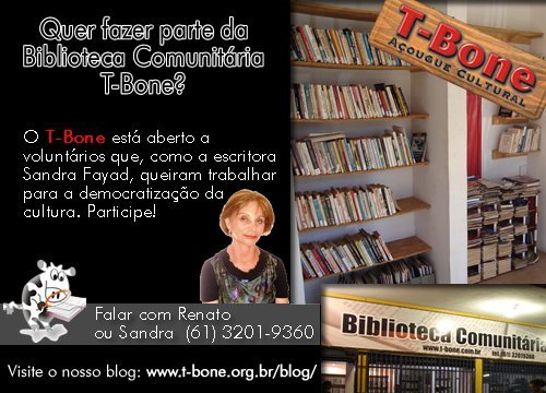 Anúncio do Site http://www.t-bone.com.br/